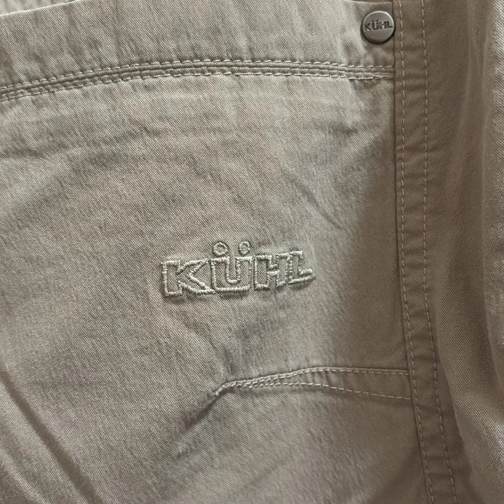 Kuhl Men’s Cargo Hiking Work Wear khaki Vented Pants Size 38 X 32 - Picture 6 of 8